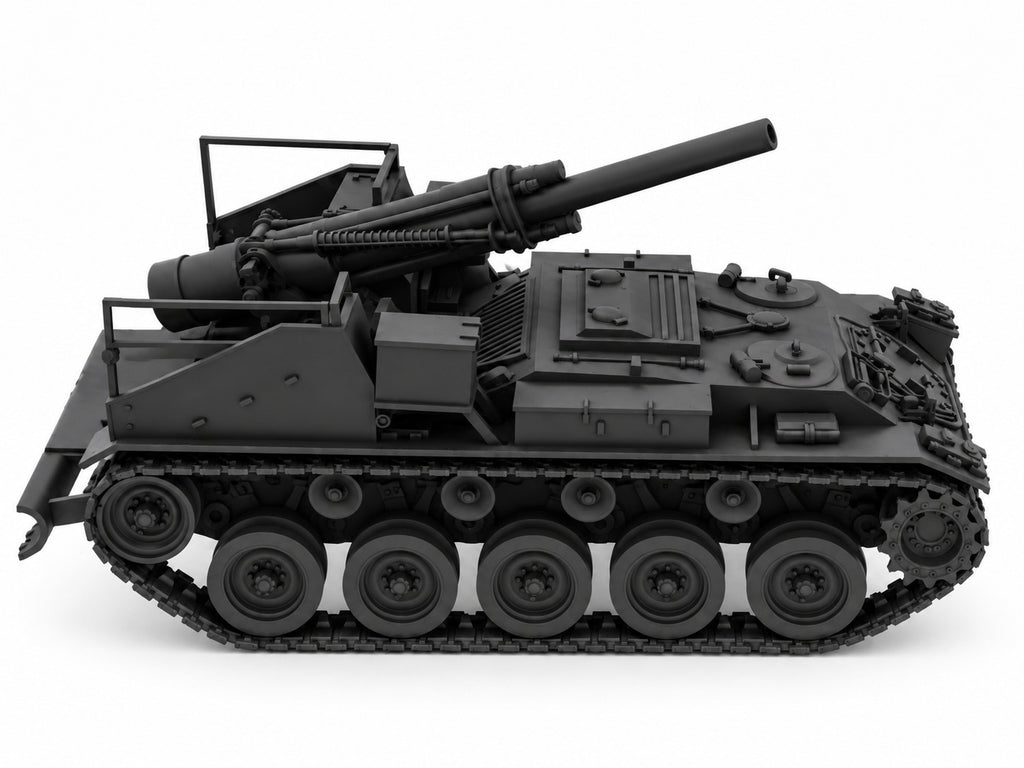 SSMODEL 1/72 1/144 Multi Scale M41 155 mm GMC - Gorilla US Tank MODEL TSS0635