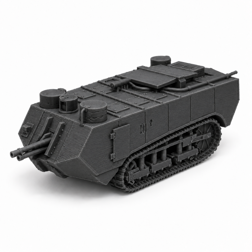 SSMODEL 1/72 1/144 Multi Scale Char Saint-Chamond WW1 Tank Resin Model TSS0728