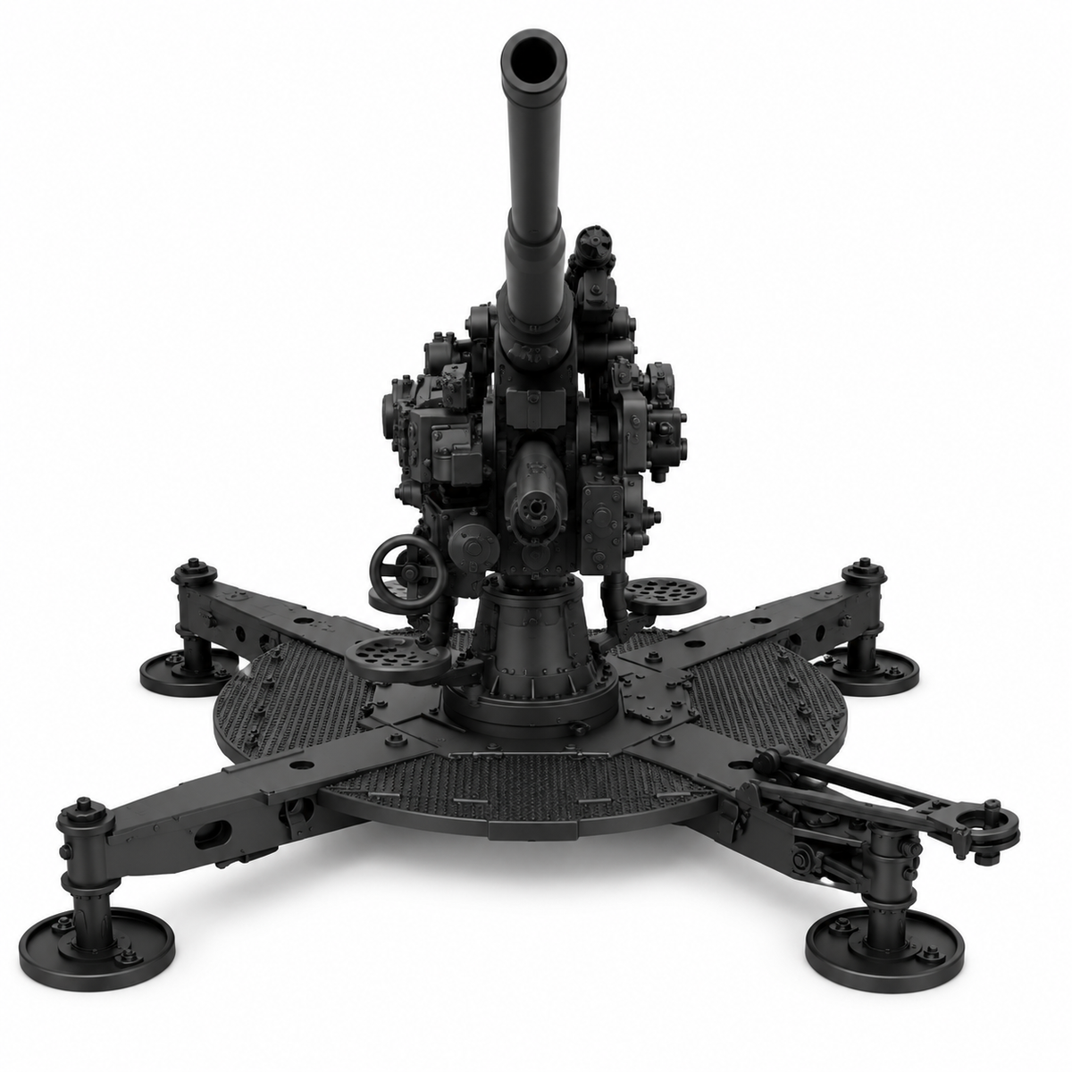 SSMODEL 1/72 1/144 Multi Scale Cannone da 90/53 Italy Resin MODEL KIT TSS1476 — detail view 3