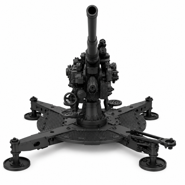 SSMODEL 1/72 1/144 Multi Scale Cannone da 90/53 Italy Resin MODEL KIT TSS1476