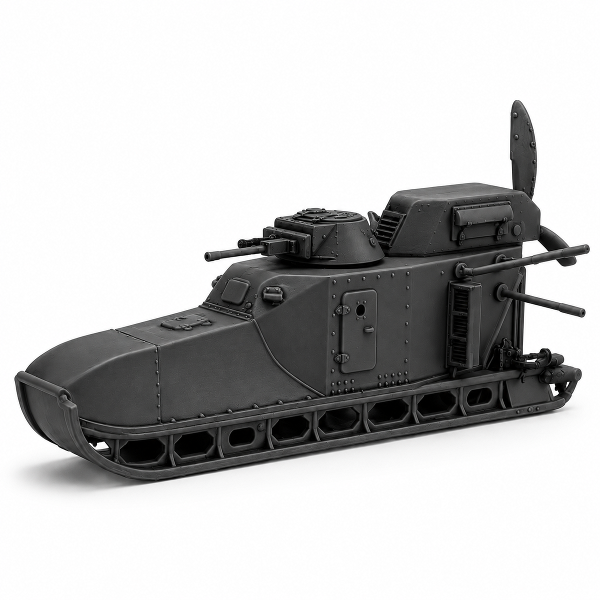 SSMODEL 1/72 1/144 Multi Scale SKB-50 Aerosan 02SS USSR WW2 Resin Model TSS0756 — detail view 5