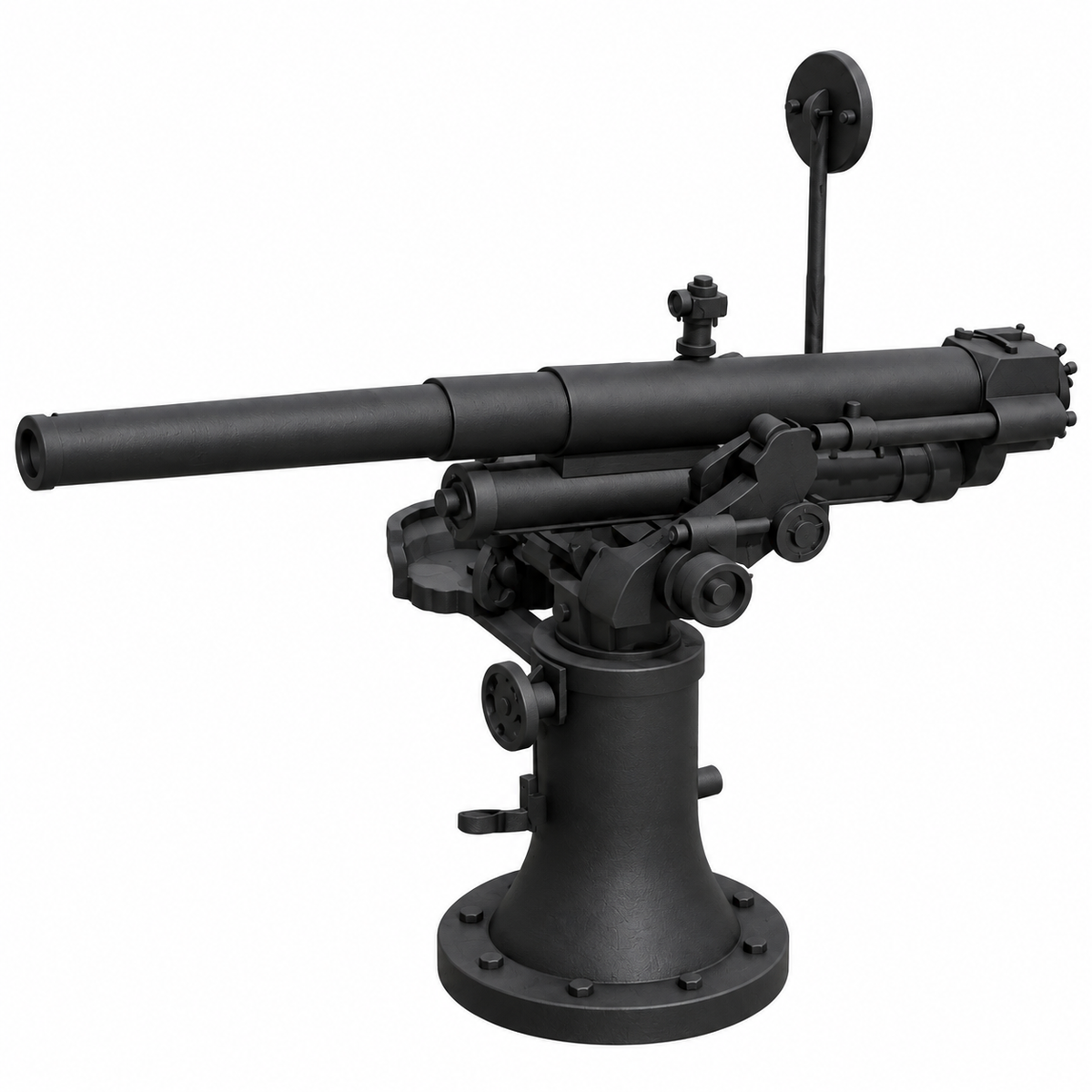 SSMODEL 1/72 1/144 Multi Scale 76mm air-defense M1914/15 Resin MODEL KIT TSS0435 — detail view 2
