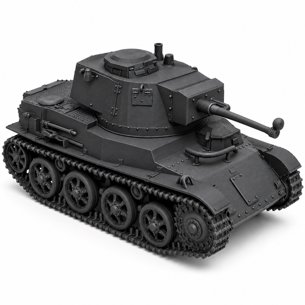 SSMODEL 1/72 1/144 Multi Scale Toldi III tank Resin Model Kit TSS0197