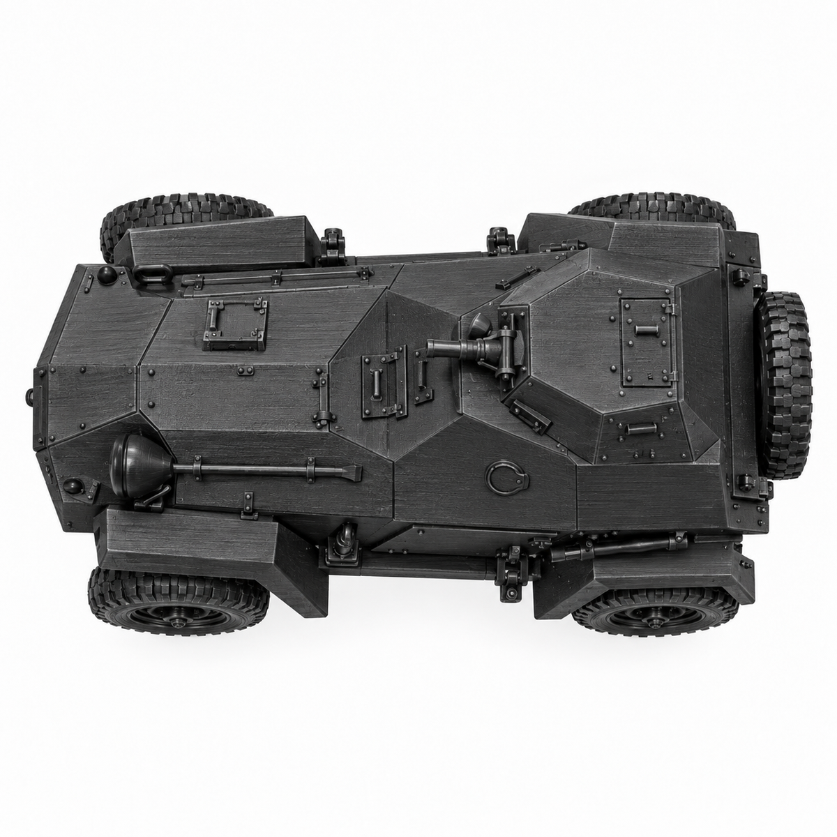 SSMODEL 1/72 1/144 WWII Soviet BA-64B Armored Scout Car Resin Model Kit TSS1041 — detail view 5