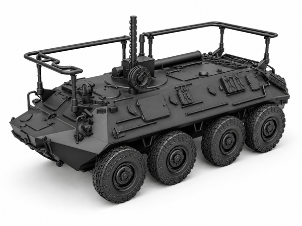 SSMODEL 1/72 1/144 BTR-60PU Soviet coldwar command vehicle Resin Model TSS0290