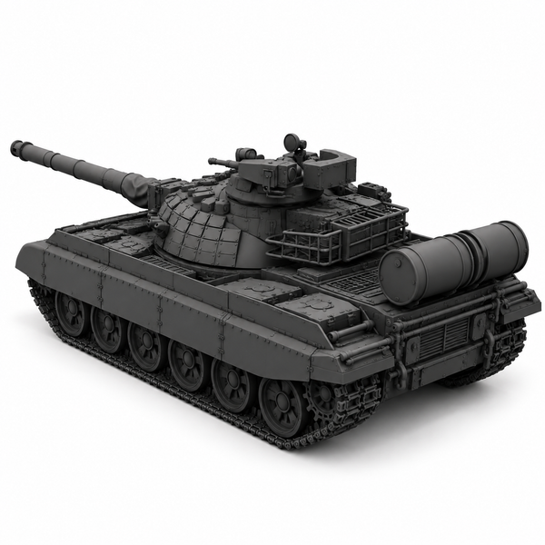 SSMODEL 1/72 1/144 Multi Scale T-62 CN120 GIAT Reforme French Tank MODEL TSS0392