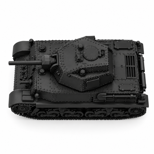 SSMODEL 1/72 1/144 Multi Scale 41M Turan II Tank Resin Model Kit TSS0743