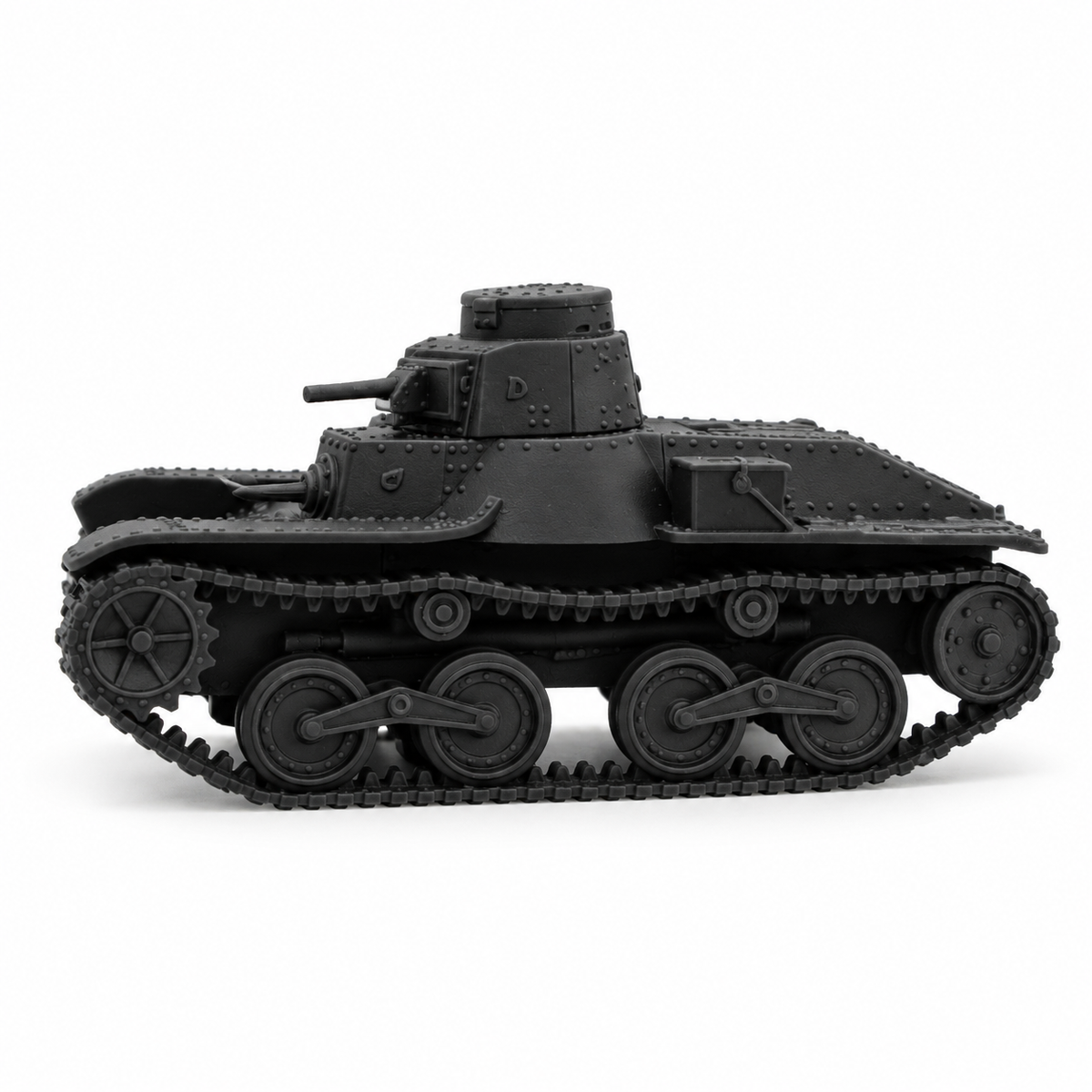 SSMODEL 1/72 1/144 Type 95 Ha-Go Light Tank 2 Crew Figures Resin Model TSS1297 — detail view 11