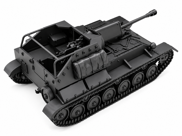SSMODEL 1/72 1/144 Multi Scale SU-76m self-propelled gun Tank MODEL TSS1361