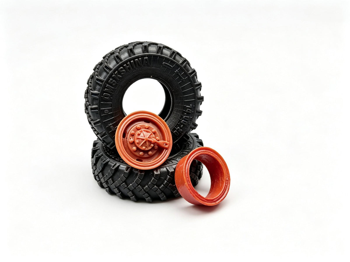 SSMODEL 1/35 MSS00097 Suitable for Ural – Gravity-cast resin tires — detail view 16