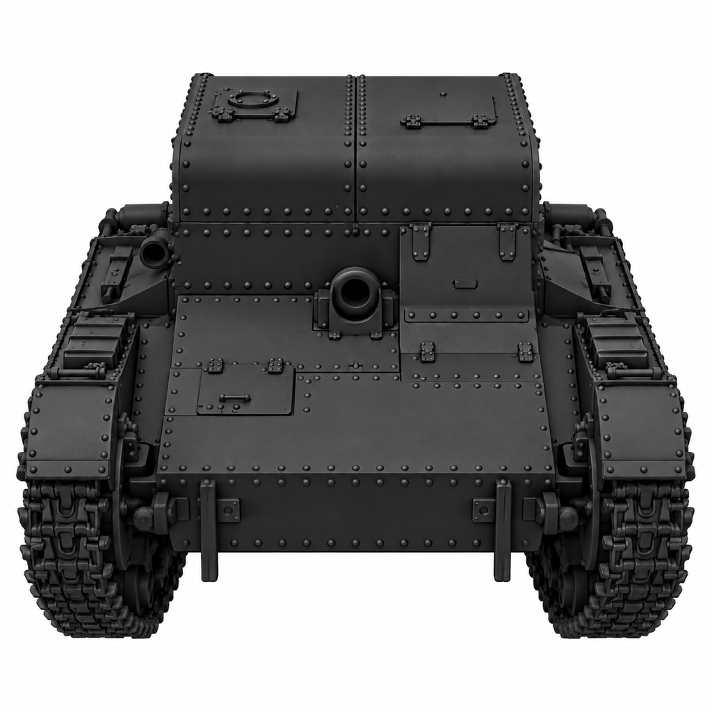 SSMODEL 1/72 1/144 Multi Scale T-26T tank Resin Model Kit TSS0079