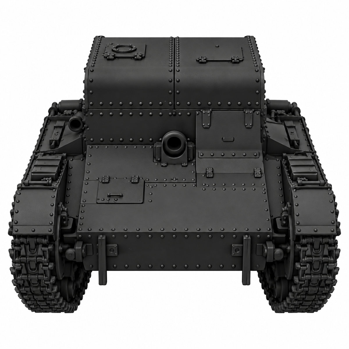 SSMODEL 1/72 1/144 Multi Scale T-26T tank Resin Model Kit TSS0079 — detail view 2