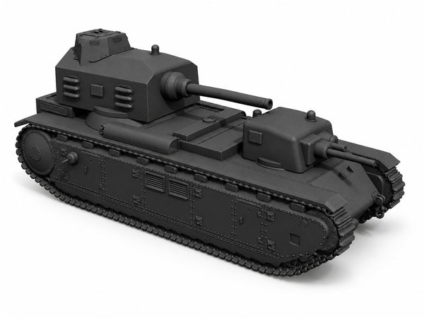 SSMODEL 1/72 1/144 Multi Scale FCM F1 tank Resin Model Kit TSS0273
