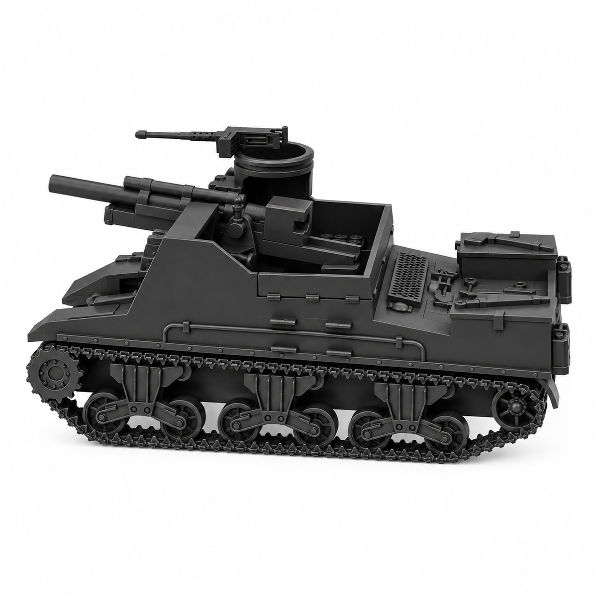 SSMODEL 1/72 1/144 Multi Scale M7 Priest Self-Propelled Gun US WW2 MODEL TSS1173 — detail view 2