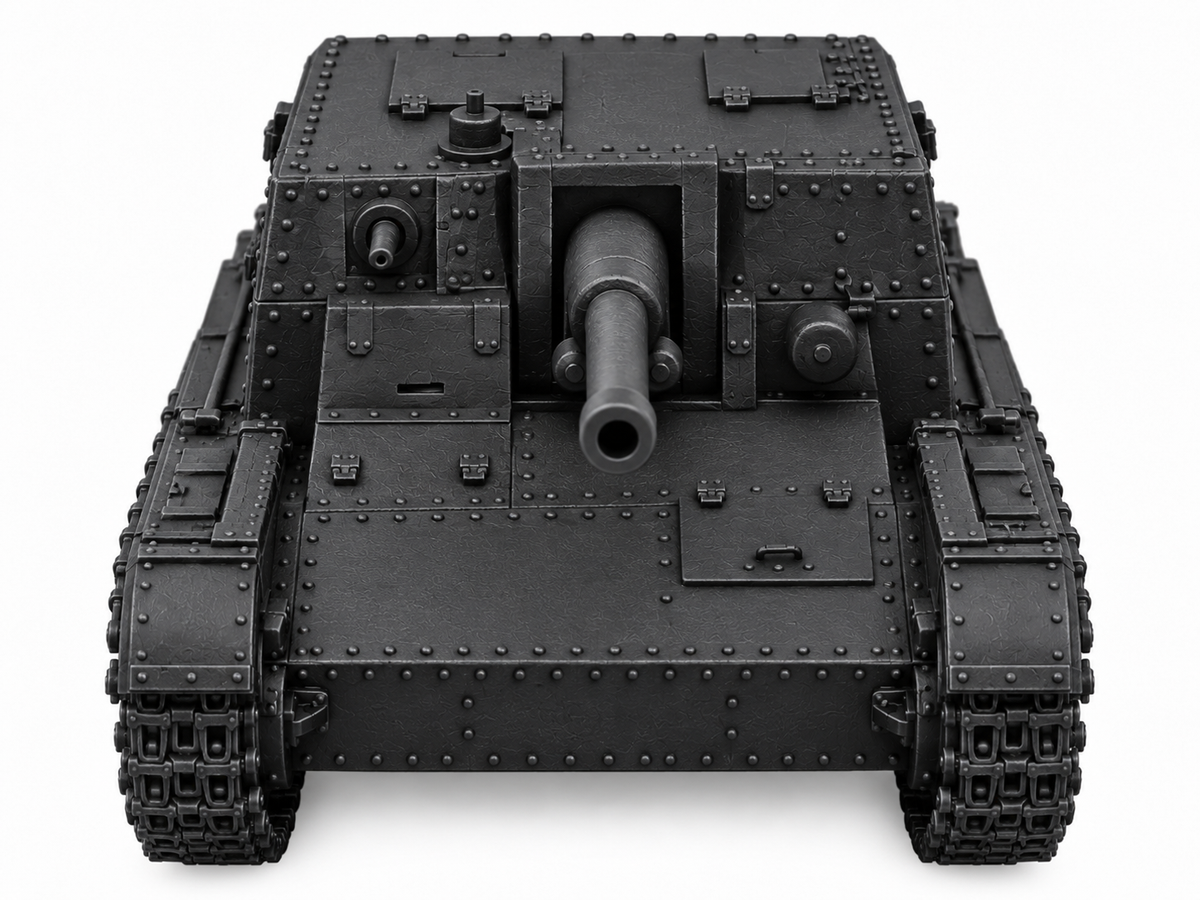SSMODEL 1/72 1/144 Multi Scale AT-1 tank Resin Model Kit TSS0081 — detail view 5