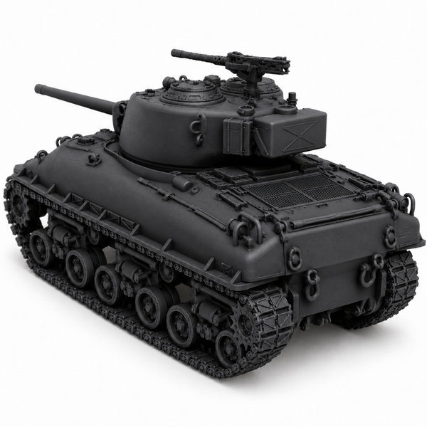 SSMODEL 1/72 1/144 Multi-Scale M4A1 76W HVSS Sherman US WWII Tank MODEL TSS0207