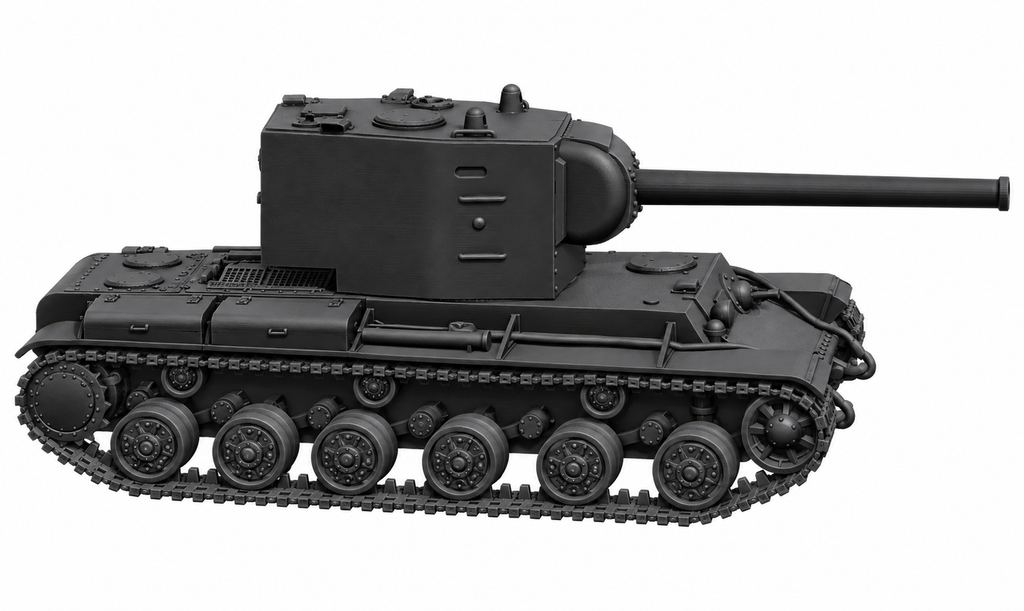 SSMODEL 1/72 1/144 Multi Scale KV-2 ZiS-6 Soviet experimental tank MODEL TSS0138