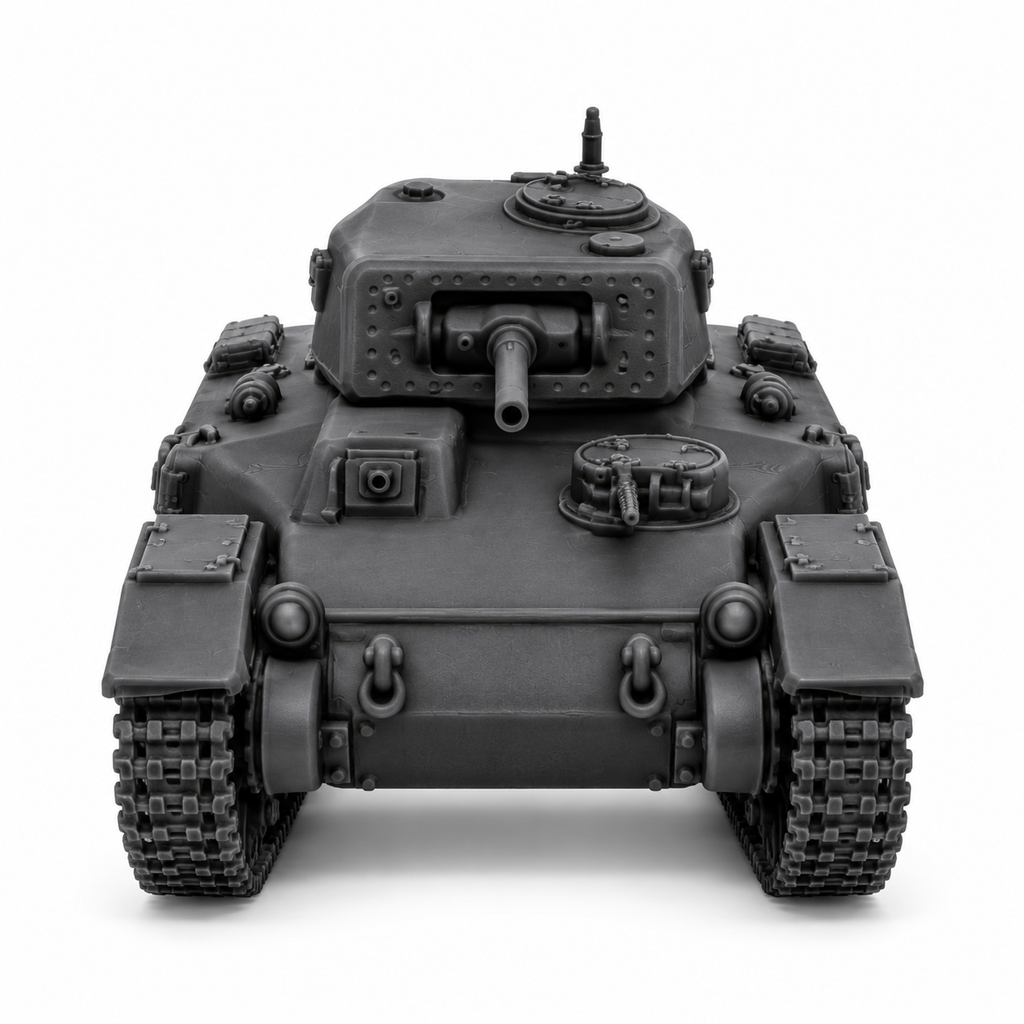 SSMODEL 1/72 1/144 Multi Scale Ram Mk.I 2pounder Canada Tank Model Kit TSS0917