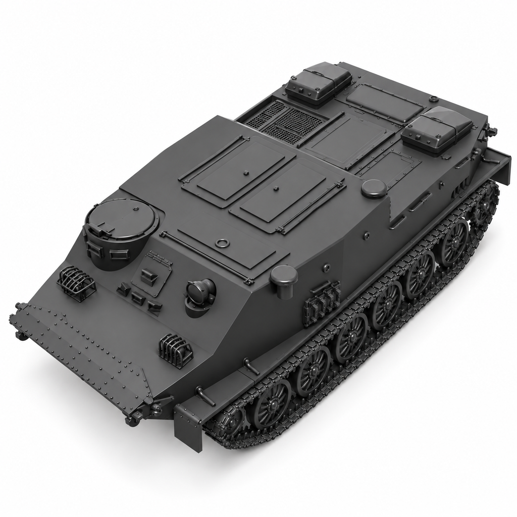 SSMODEL1/72 1/144 Multi Scale BTR-50 tank Resin Model Kit TSS0569