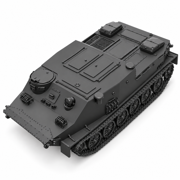 SSMODEL1/72 1/144 Multi Scale BTR-50 tank Resin Model Kit TSS0569