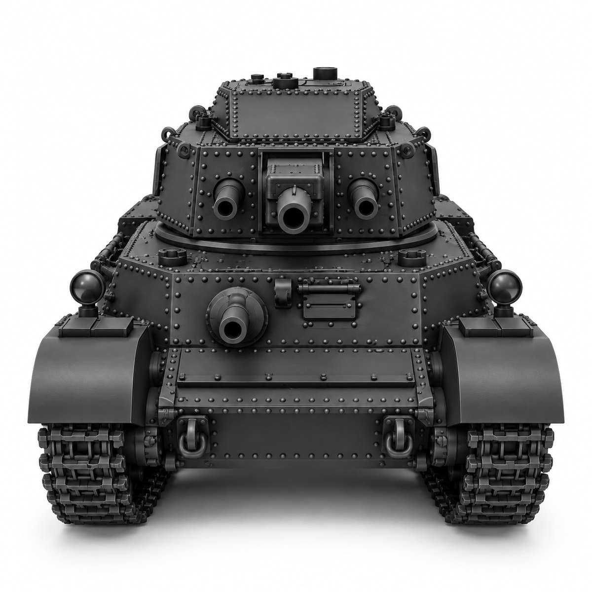 SSMODEL 1/72 1/144 Multi Scale 41M Turan II tank Resin Model Kit TSS0194 — detail view 5
