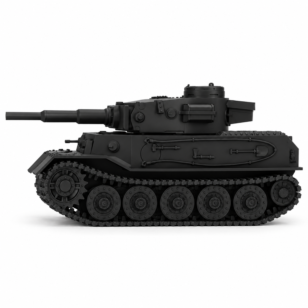 SSMODEL 1/72 1/144 Multi Scale Tiger I VK 45.01 Tank Resin MODEL KIT TSS0984 — detail view 4