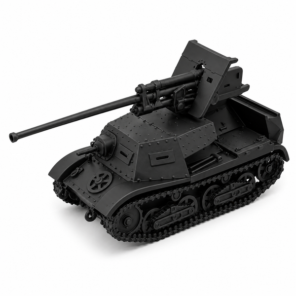 SSMODEL 1/72 1/144Multi Scale ZIS-30 Light SPG USSR Tank Resin MODEL KIT TSS1407