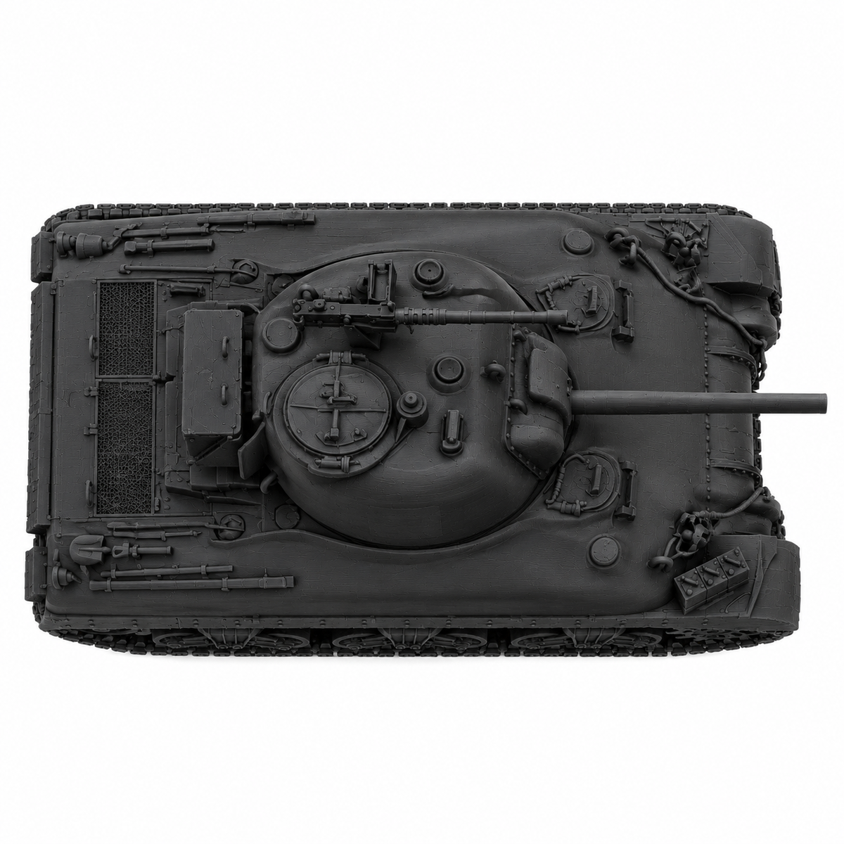 SSMODEL 1/72 1/144 Multi-Scale Sherman II UK Medium Tank Resin MODEL KIT TSS0206 — detail view 3