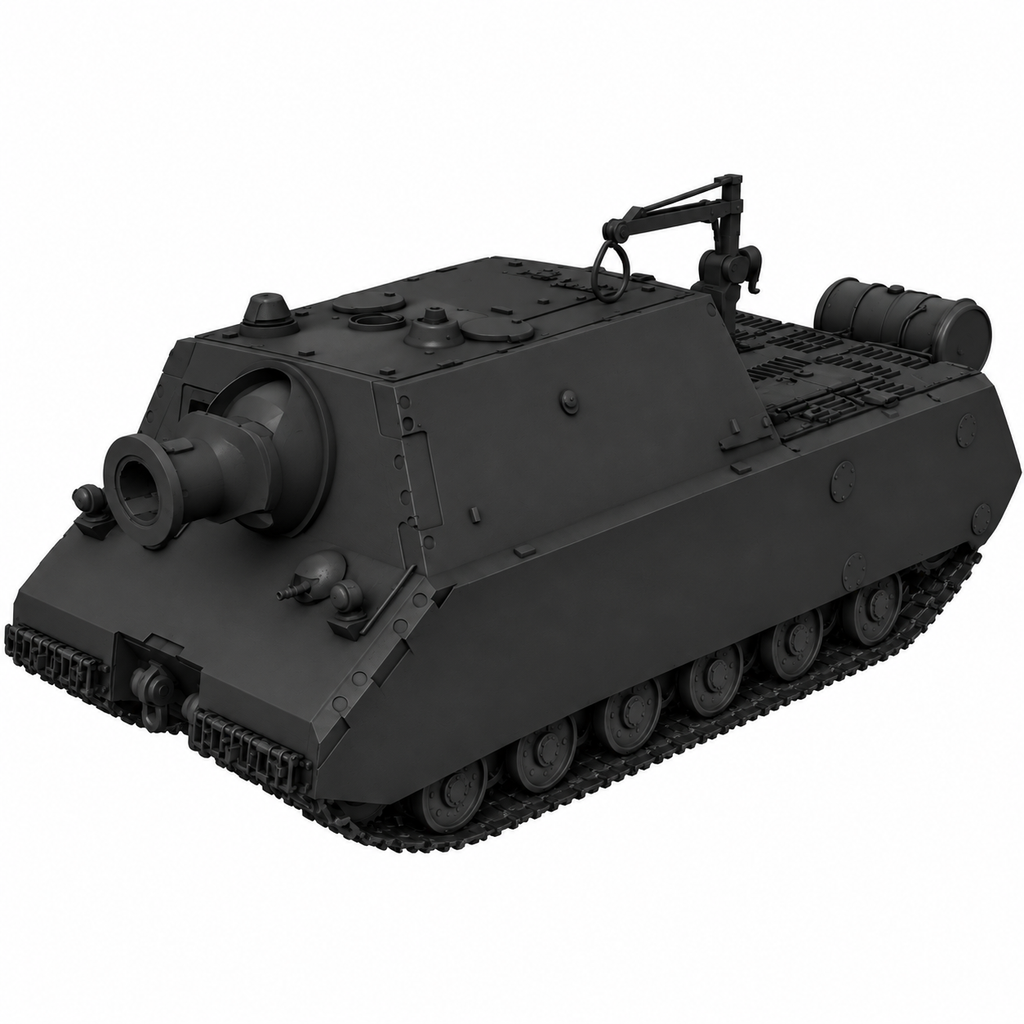 SSMODEL 1/72 1/144 Multi Scale Sturmmaus Tank Resin MODEL kit TSS0349