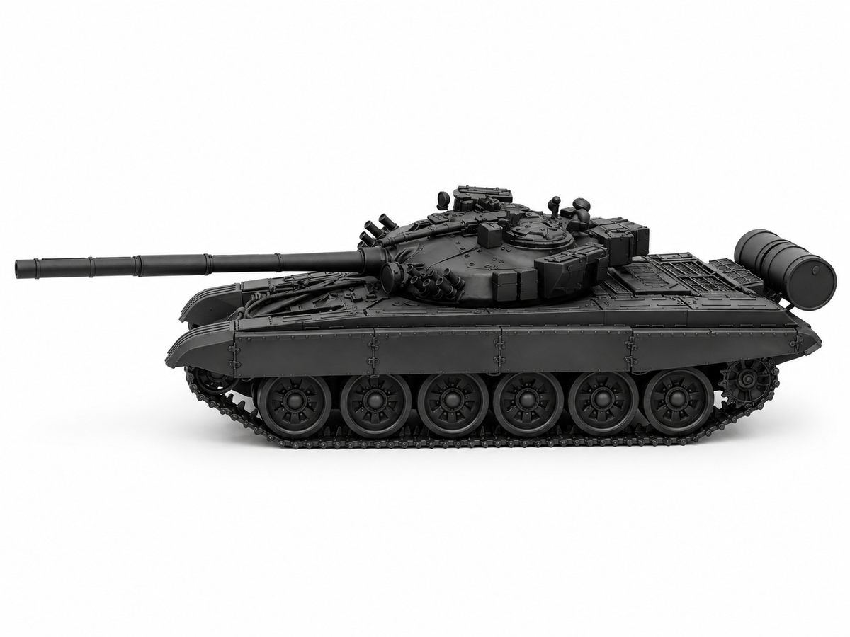 SSMODEL 1/72 1/144 Multi Scale T-72A tank Resin Model Kit TSS0300 — detail view 3