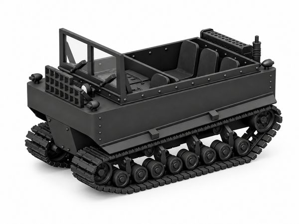 SSMODEL 1/72 1/144 Multi Scale M29 Weasel Tracked Vehicle Tank MODEL kit TSS0633