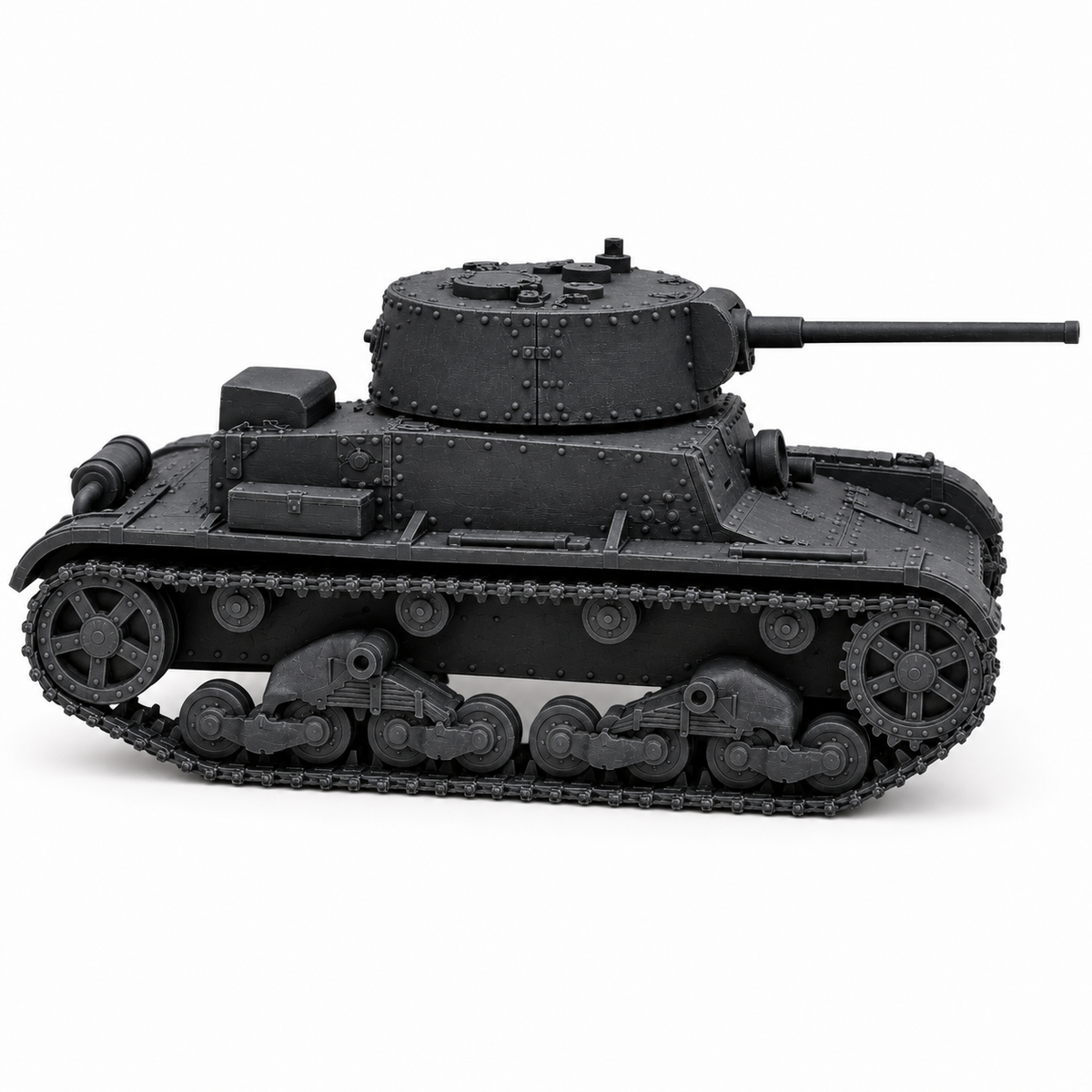 SSMODEL 1/72 1/144 Multi Scale T-26 mod.1933 soviet tank Resin Model Kit TSS0068 — detail view 3