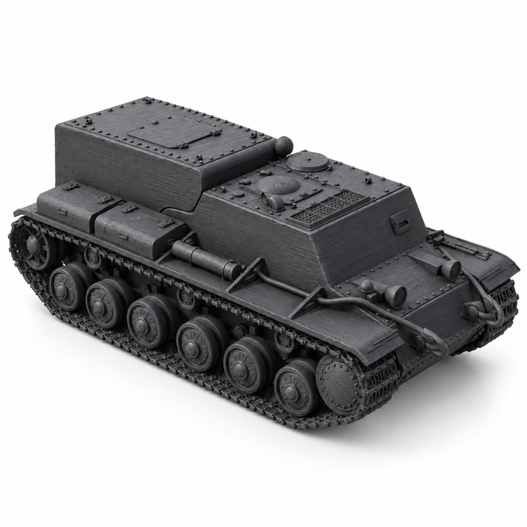 SSMODEL 1/72 1/144 Object 212 ST Soviet Heavy Tractor Tank MODEL kit TSS0119
