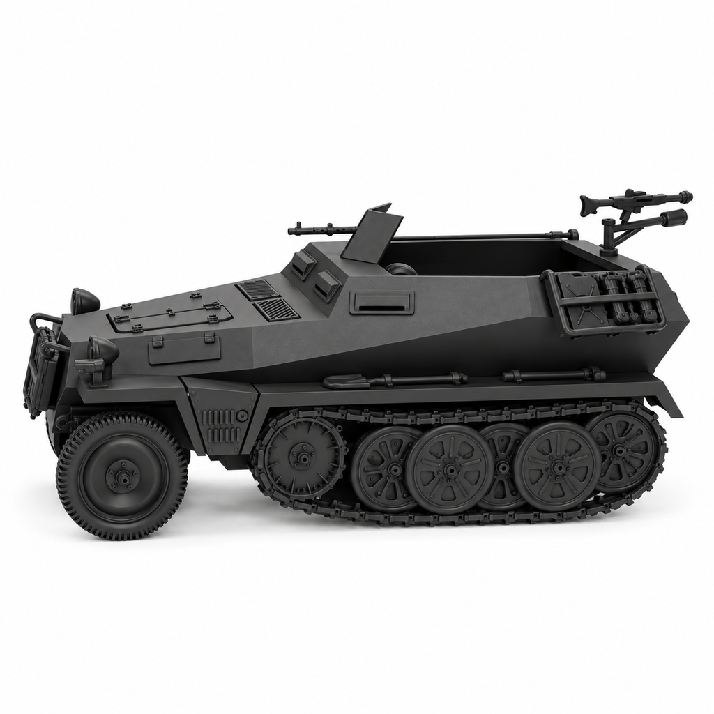 SSMODEL 1/72 1/144 Multi Scale Sd.Kfz250/1 Schutzenpanzerwagen MODEL KIT TSS0933
