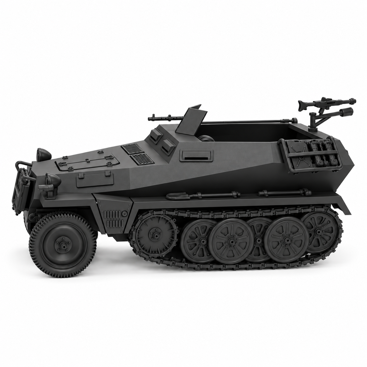 SSMODEL 1/72 1/144 Multi Scale Sd.Kfz250/1 Schutzenpanzerwagen MODEL KIT TSS0933 — detail view 4