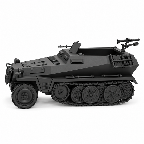 SSMODEL 1/72 1/144 Multi Scale Sd.Kfz250/1 Schutzenpanzerwagen MODEL KIT TSS0933