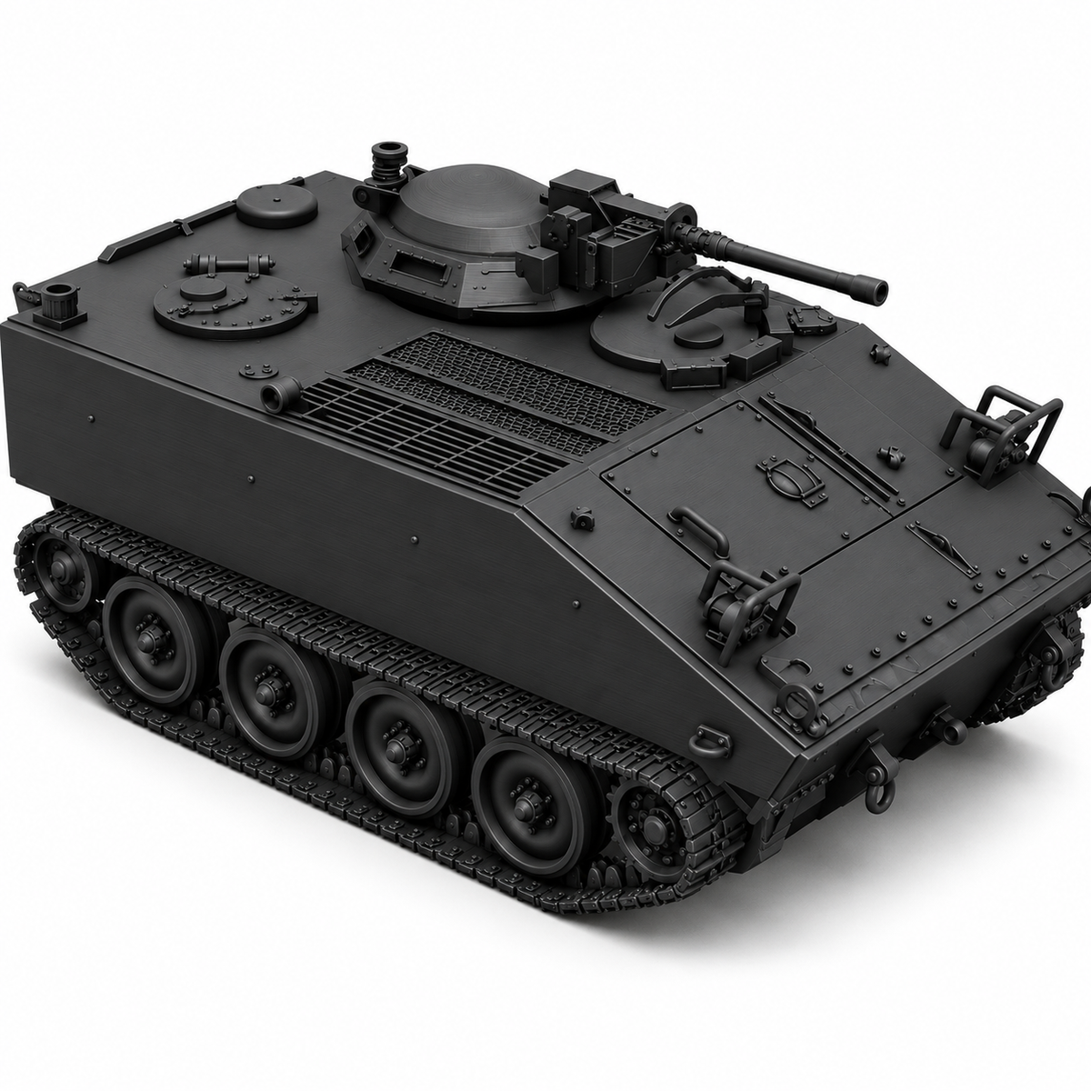 SSMODEL 1/72 1/144 Multi-Scale M114A1 Cold War APC Tank Resin MODEL KIT TSS0230 — detail view 13