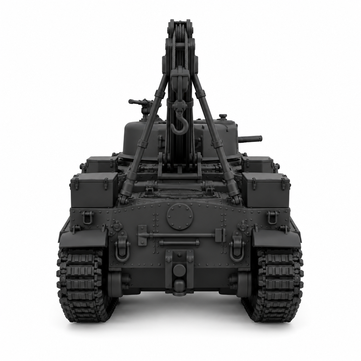 SSMODEL 1/72 1/144 WWII US M31 Armored Recovery Vehicle Resin Model Kit TSS0884 — detail view 5