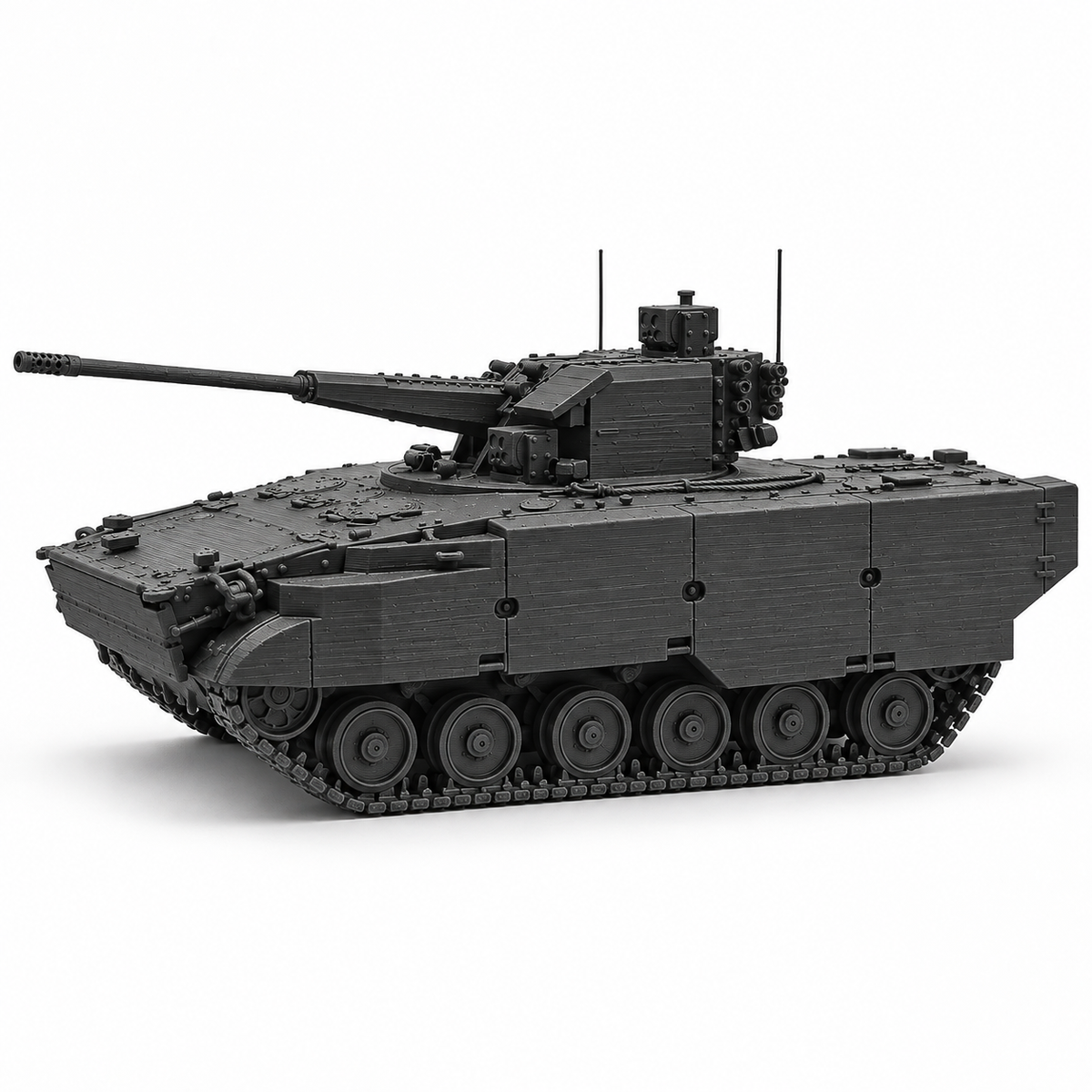 SSMODEL 1/72 1/144Multi Scale Derivatsiya PVO 2S38 russia Tank Model Kit TSS0720 — detail view 3