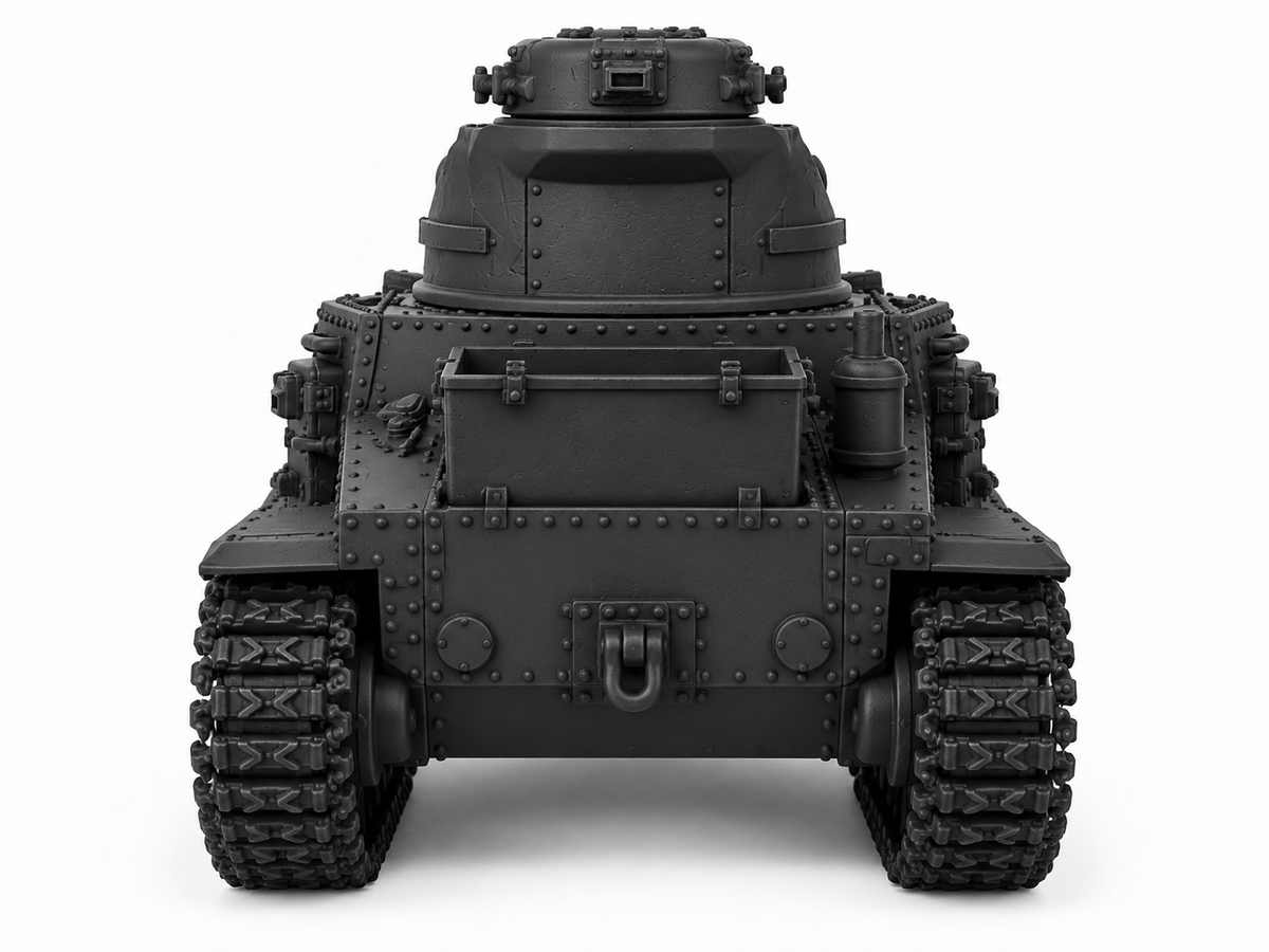SSMODEL 1/72 1/144 Multi Scale M3 Lee Medium US WW2 Tank MODEL kit TSS1303 — detail view 5