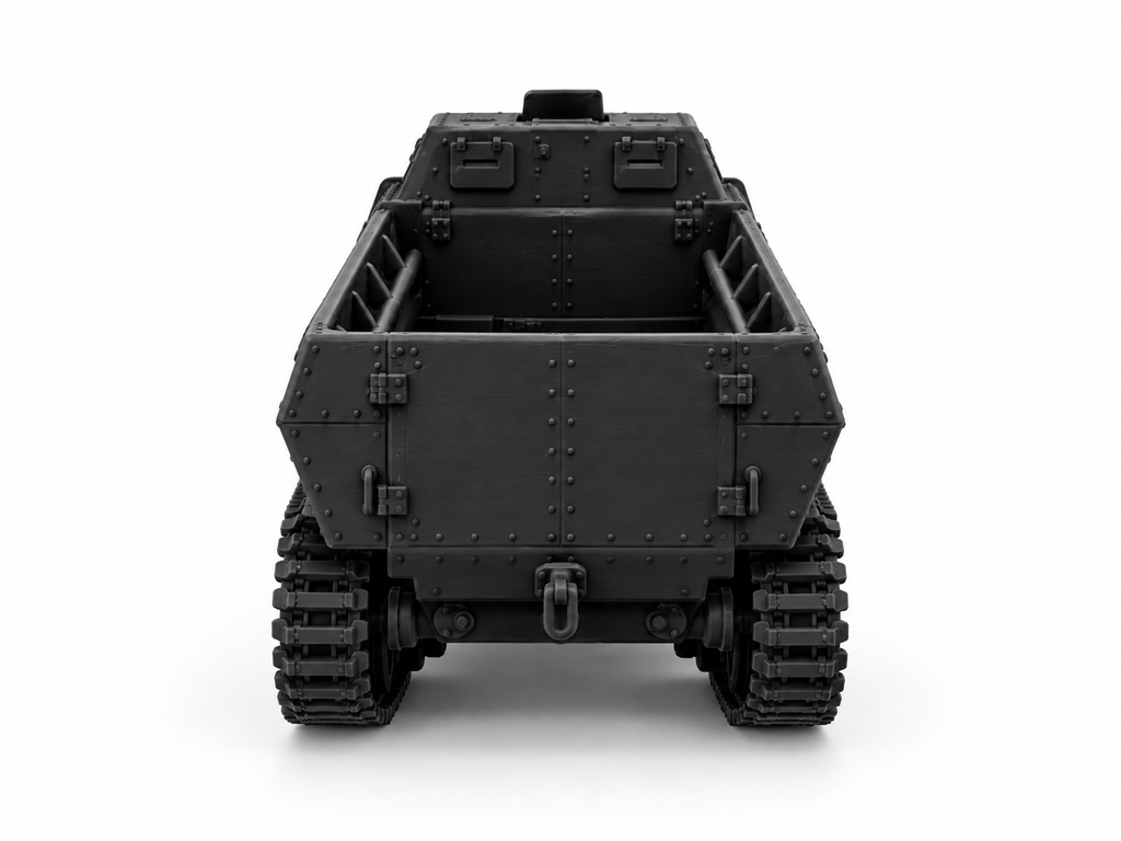 SSMODEL 1/72 1/144 Type 1 Ho-Ha Japan WWII Half-Track APC Resin Model TSS1583