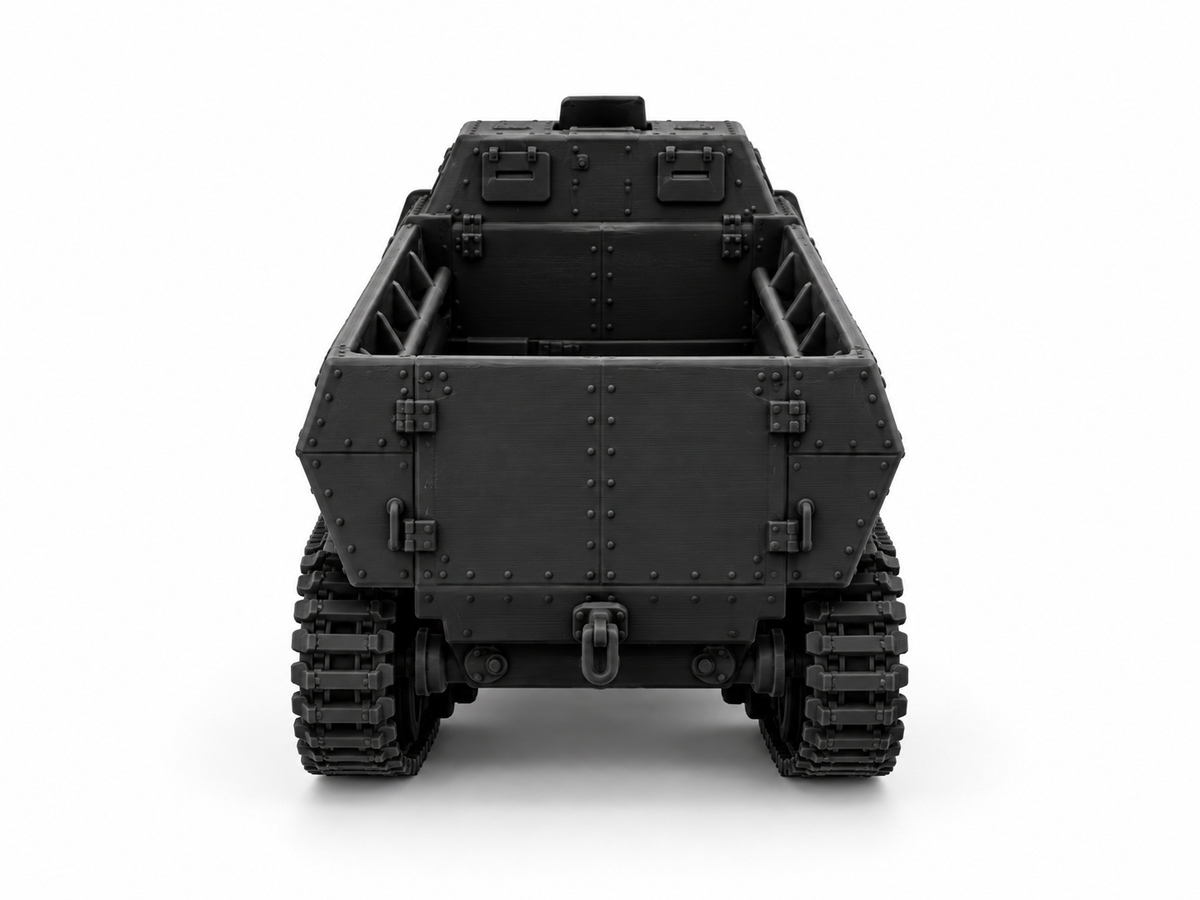 SSMODEL 1/72 1/144 Type 1 Ho-Ha Japan WWII Half-Track APC Resin Model TSS1583 — detail view 4