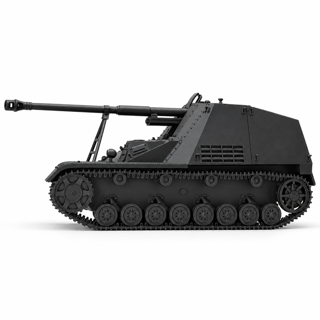 SSMODEL 1/72 1/144 WWII Nashorn Hornisse SdKfz164 88mm Resin Model Kit TSS1252
