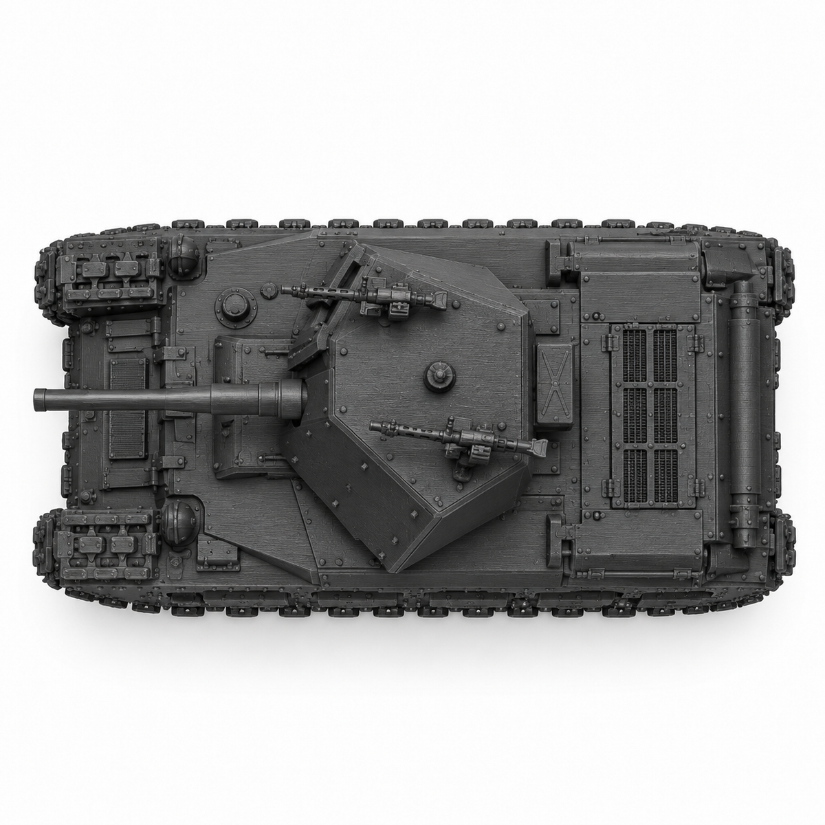 SSMODEL 1/72 1/144 5cm KwK38 L/42 Pz.Kpfw.II 748e Oswald Resin MODEL KIT TSS0746 — detail view 5