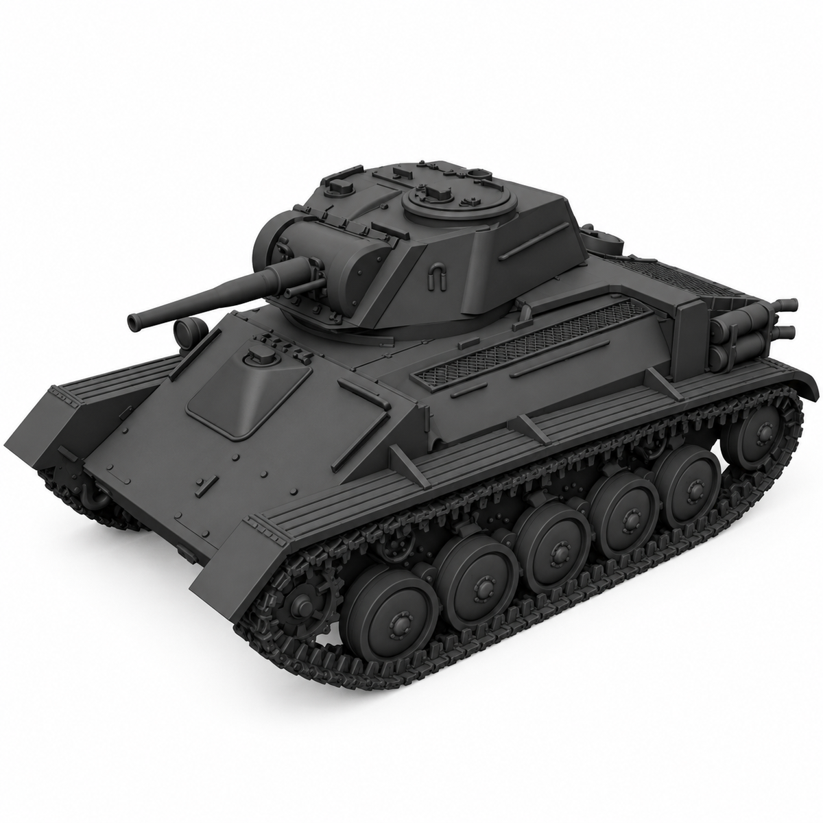 SSMODEL 1/72 1/144 Multi Scale T-80 Tank Resin MODEL kit TSS0047 — scale model kit
