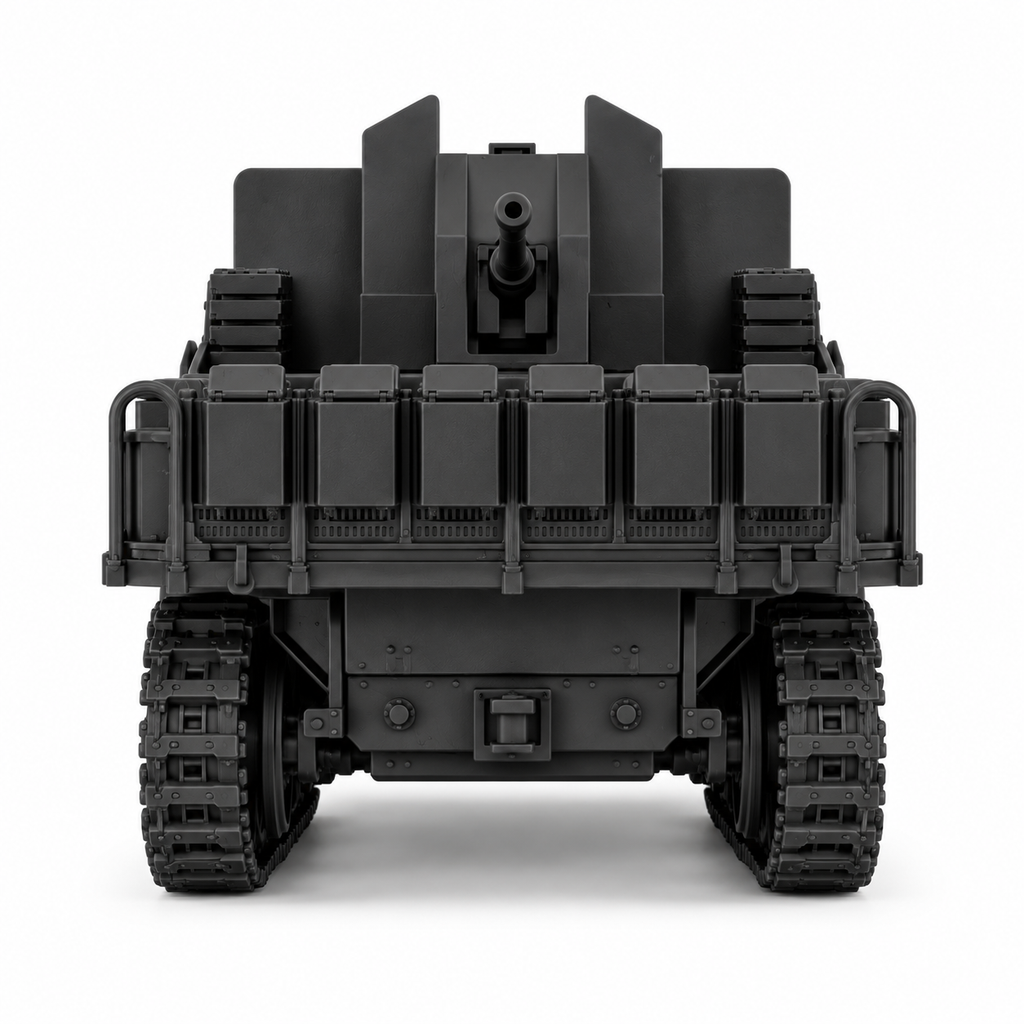 SSMODEL 1/72 1/144 Sd.Kfz.10/5 with armor and 2cm Flak38 Resin MODEL KIT TSS1523