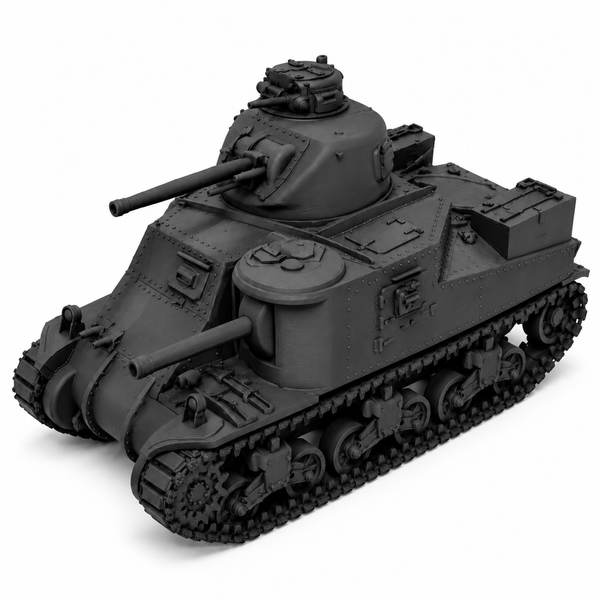 SSMODEL 1/72 1/144 Multi-Scale M3 Lee Medium Tank Resin MODEL KIT TSS0222