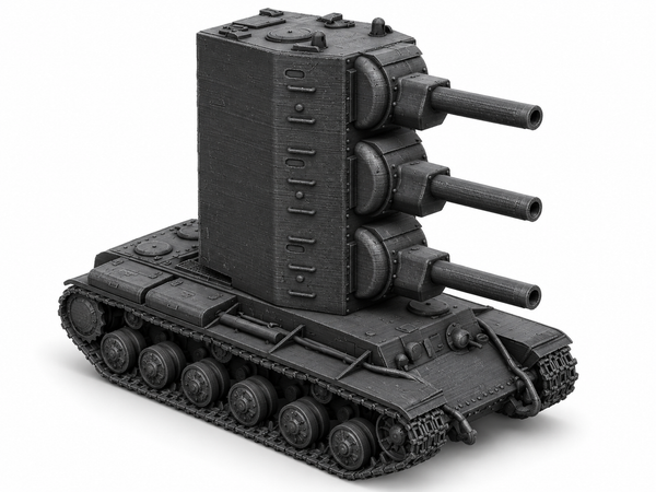 SSMODEL 1/72 1/144 Multi Scale KV-2-2-2 Funny Fictional Tank MODEL kit TSS0498