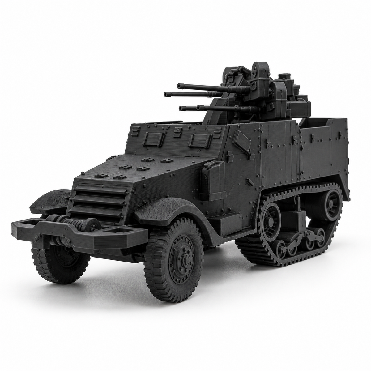 SSMODEL 1/72 1/144 Multi Scale WWII US M16 MGMC Half-track AA Model Kit TSS0876 — scale model kit