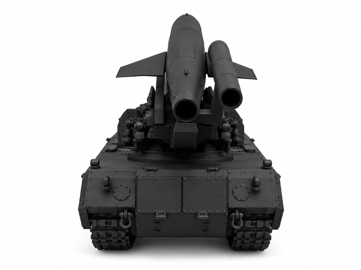 SSMODEL 1/72 1/144 Multi Scale V-1 auf Maus german tank Resin MODEL KIT TSS0511 — detail view 4